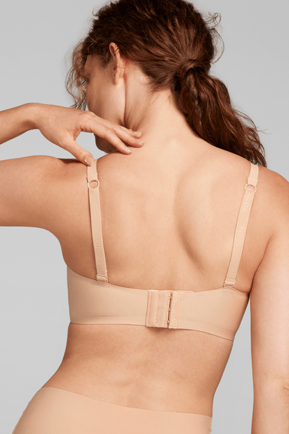 No-Show Plunge Bra - Siella - Color: Maple Sugar Sucre d'érable