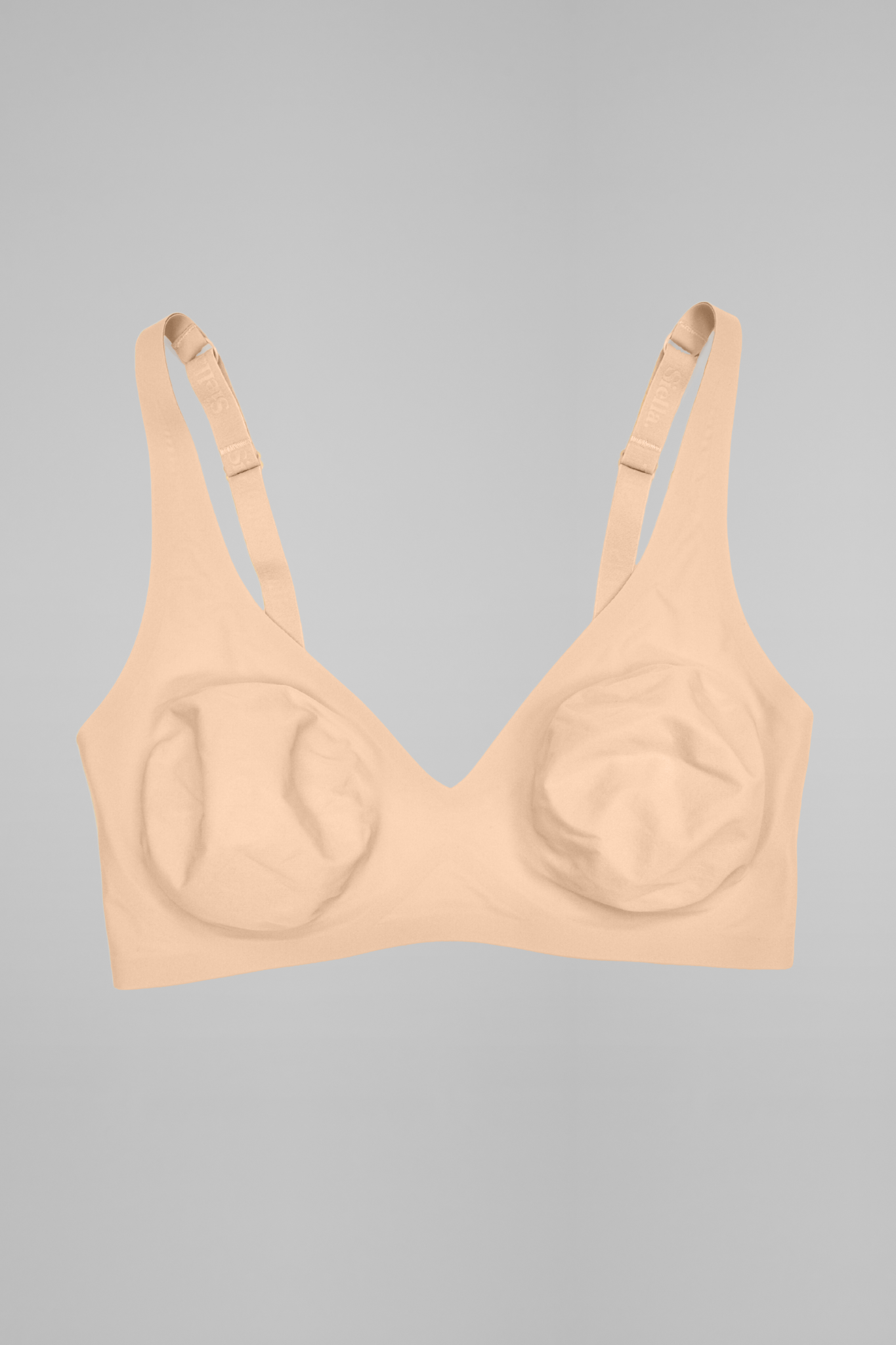 No-Show Plunge Bra - Siella - Color: Maple Sugar Sucre d'érable