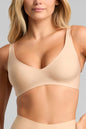 No-Show Plunge Bra - Siella - Color: Maple Sugar Sucre d'érable