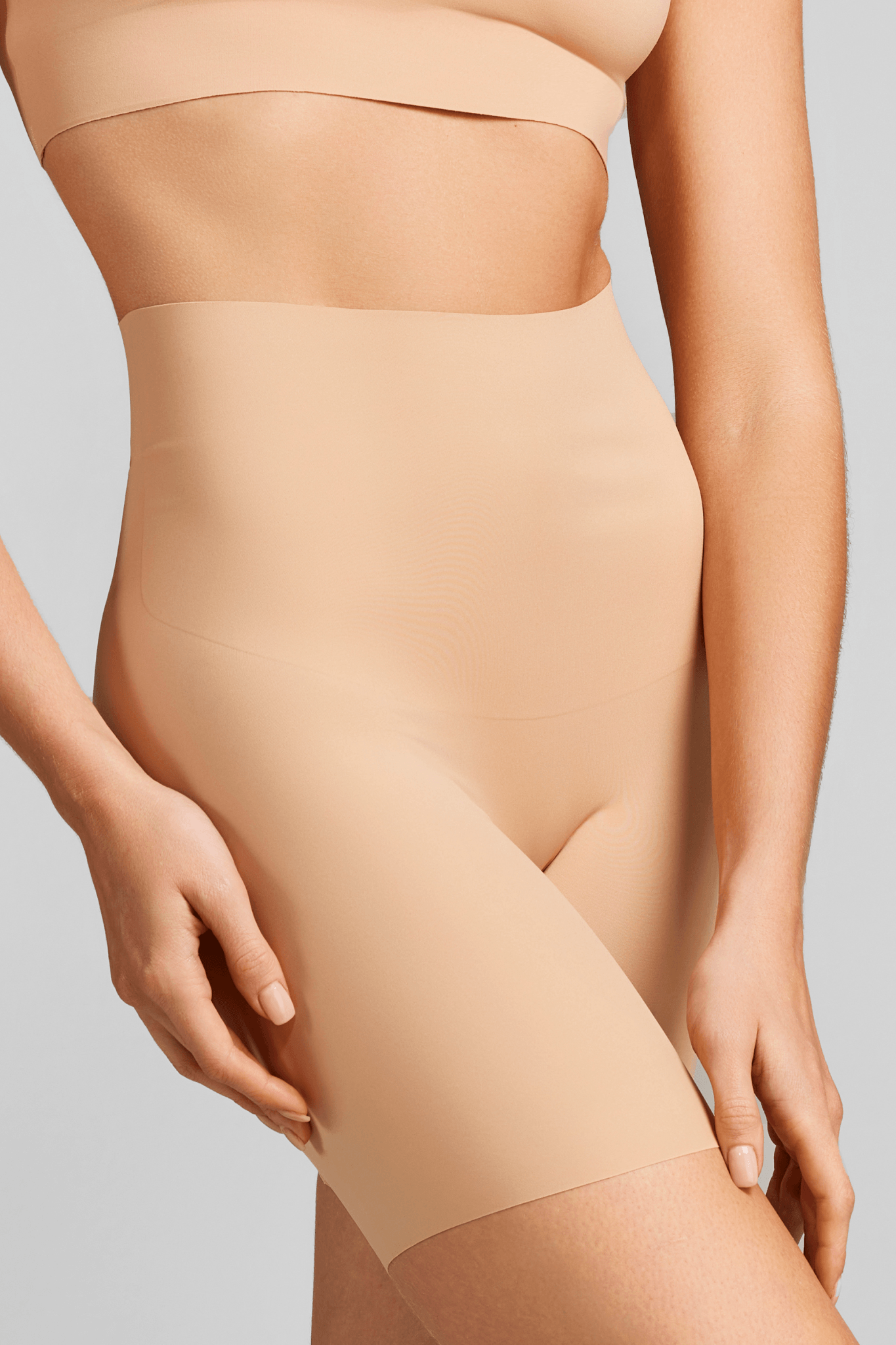 No-Show Shapewear Short - Siella - Color: Maple Sugar Sucre d'érable