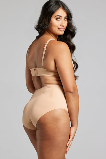 No-Show Shaping Brief - Siella - Color: Maple Sugar Sucre d'érable