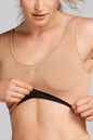 Sculpt Reversible Comfort Bra - Siella - Color: Black Taupe Noir Taupe