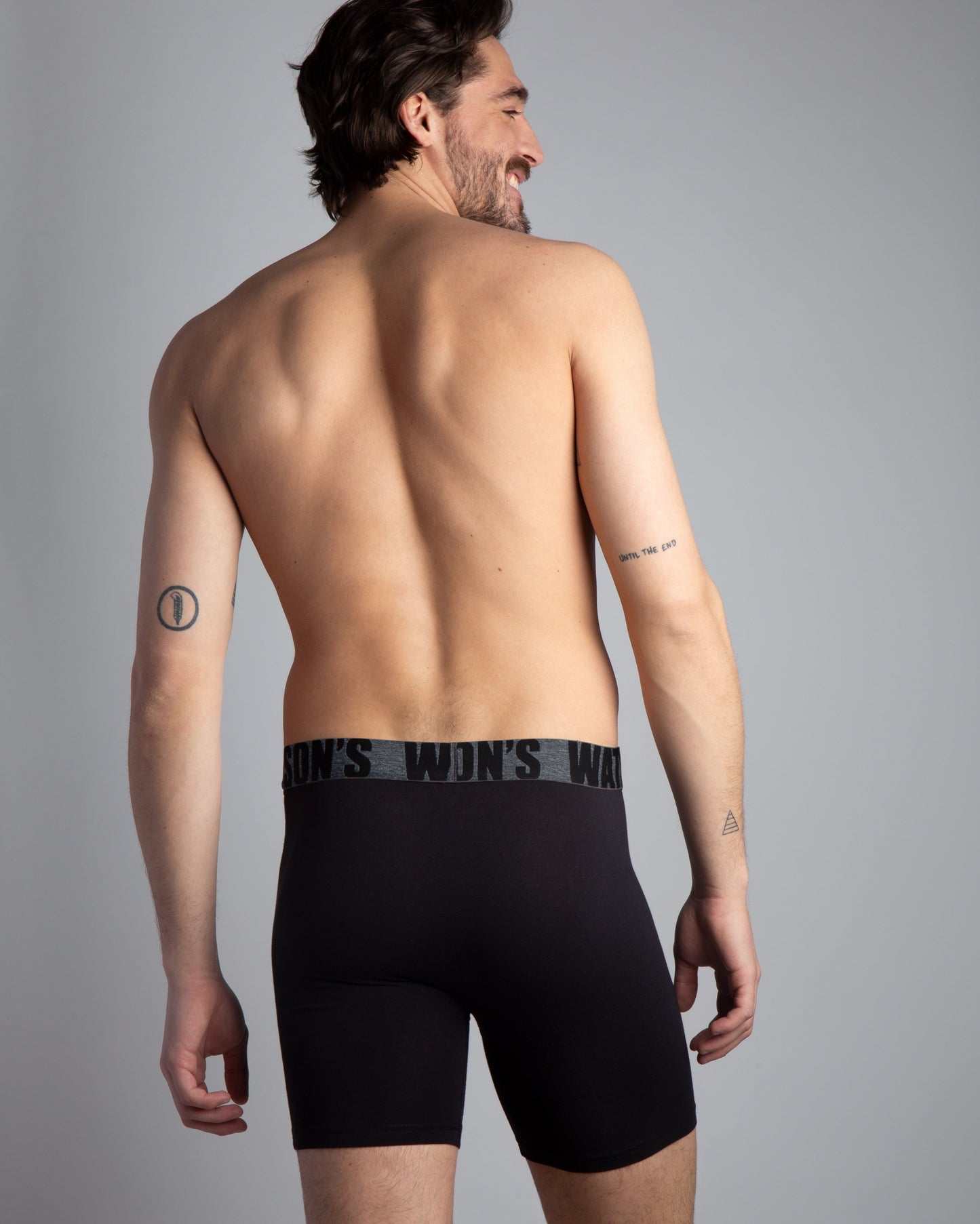 BLACK Modal Boxer Brief