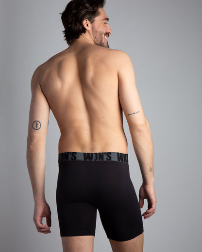 BLACK Modal Boxer Brief