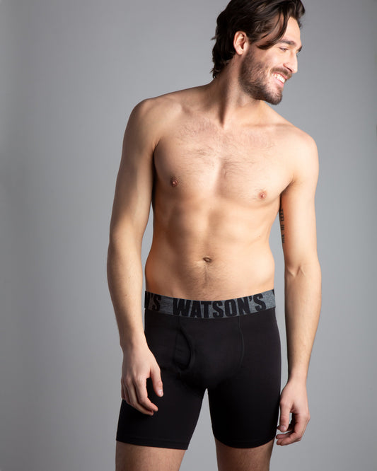 BLACK Modal Boxer Brief