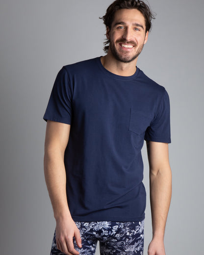 ELEMENT Cotton/Modal Pocket Crew Neck Tee