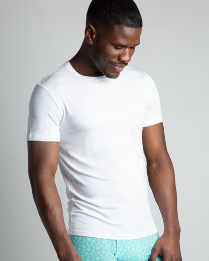 ELEMENT Cotton/Modal Pocket Crew Neck Tee