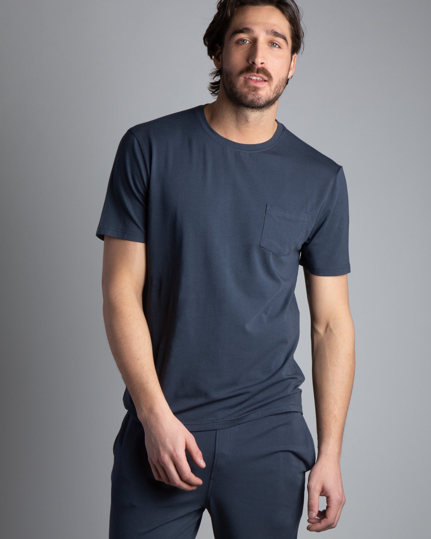 ELEMENT Cotton/Modal Pocket Crew Neck Tee