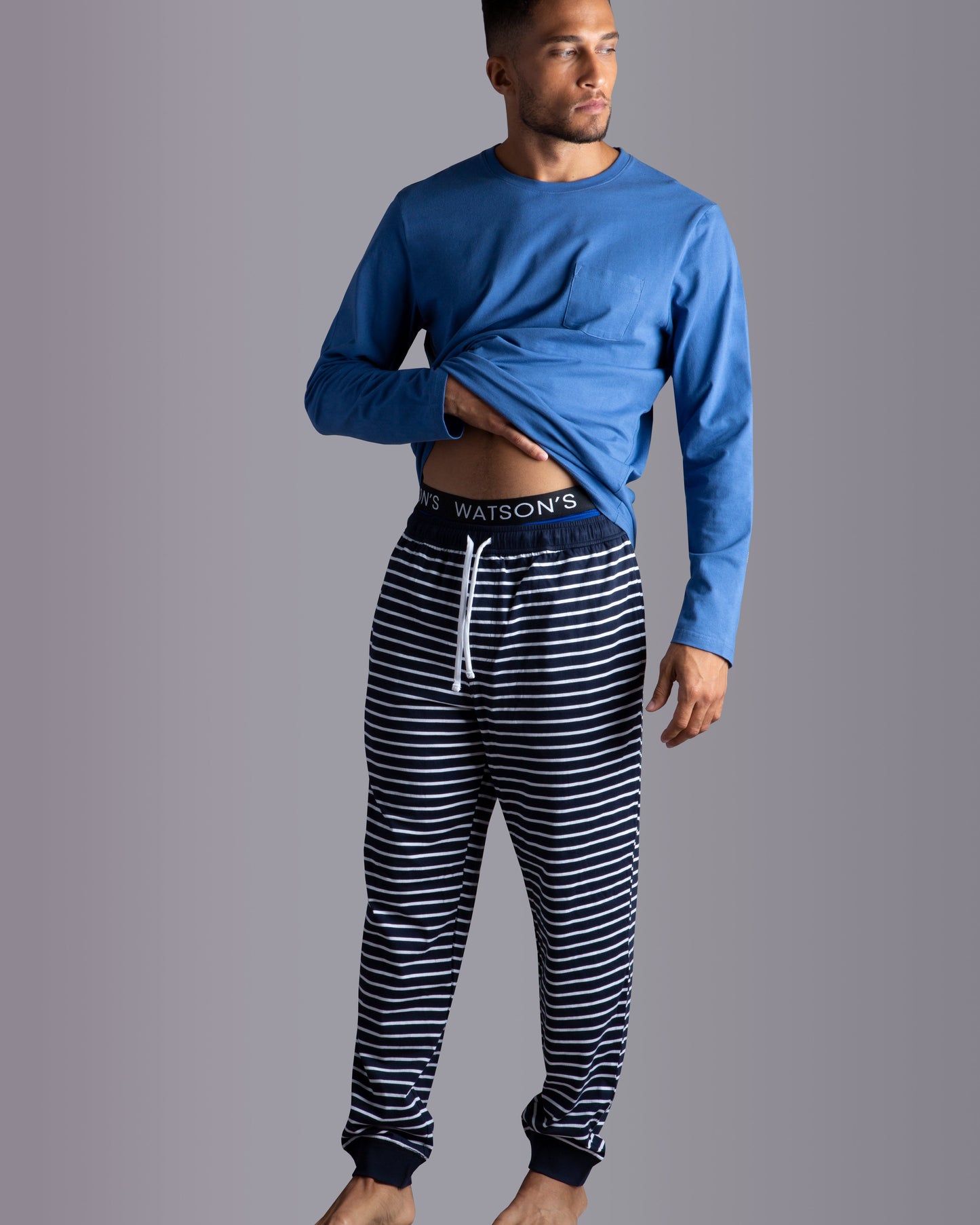 Loungewear Pants with Cuffs